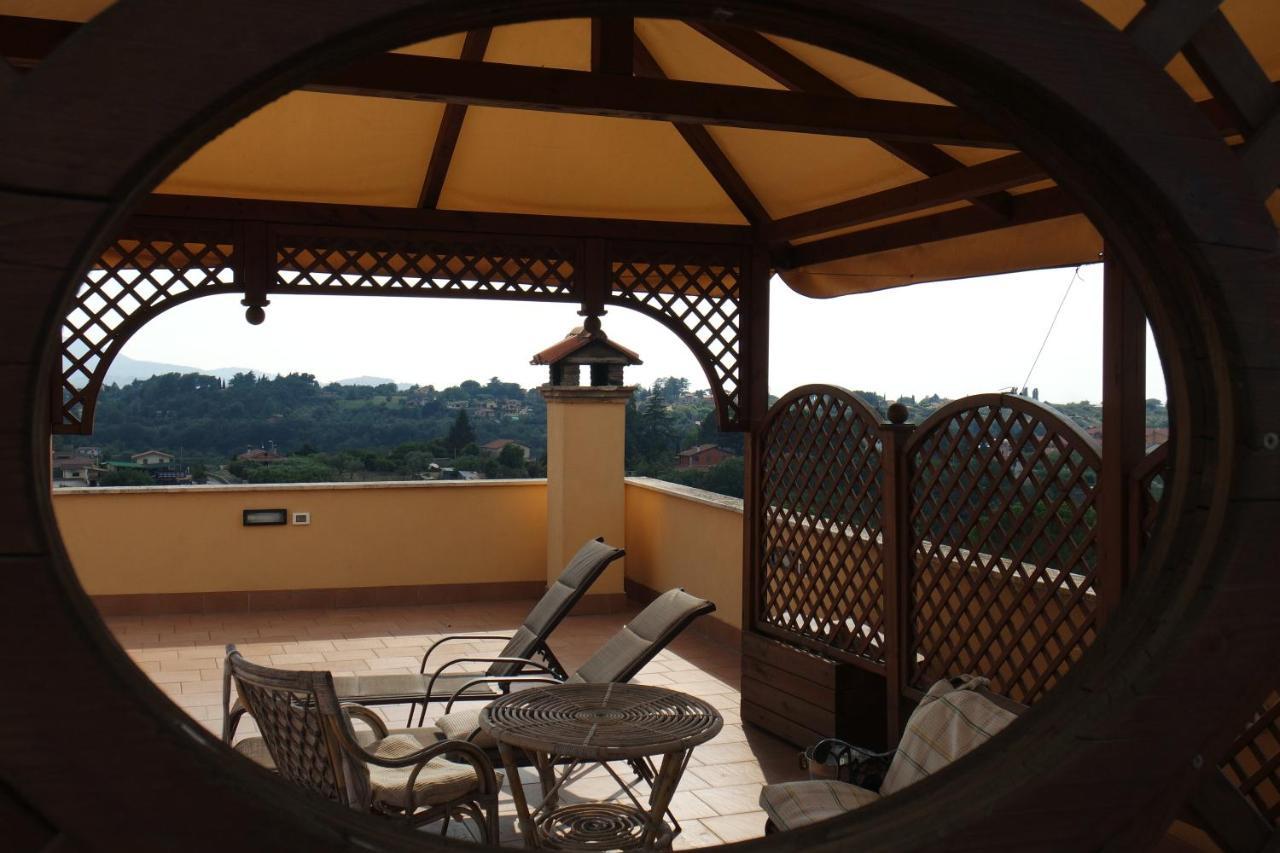 La Terrazza Su Roma Bed & Breakfast Zagarolo Dış mekan fotoğraf